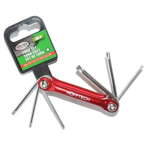 Torx-Set 6tlg. in Aluhalter