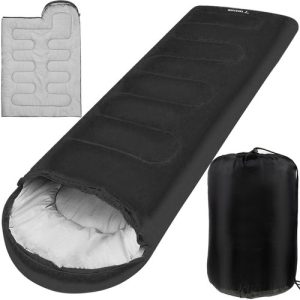 Schlafsack 2in1 wasserdicht. antiallergisch. schwarz