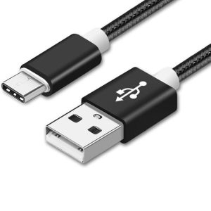 USB Kabel Type-C – 1.0 Meter robuster Gewebemantel