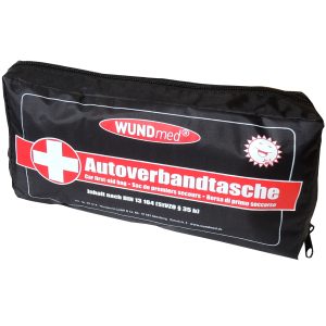 Auto-Verbandtasche nach DIN 13164. 25x7x13cm