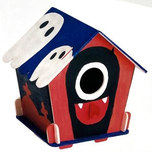 3D Puzzle Vogelhaus F199S basteln & bemalen