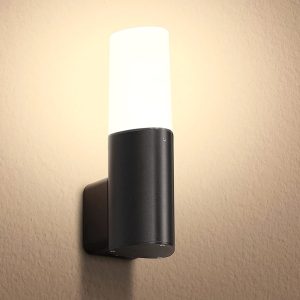 Außen-Wandleuchte CE-ST. LED Strahler 5W 1xGU10. iP44 schwarz