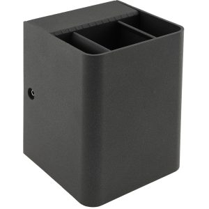 LED Wandleuchte „Fachada“ IP54. 2x3W. 3000K. warmweiß