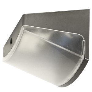 Solar Wandleuchte mit Bewegungsmelder. 3 LED warmweiß