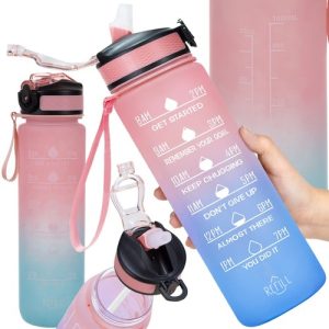 Trinkflasche 1l mit Dosierungsanzeige