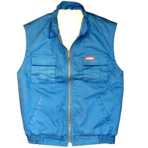 Arbeitsweste blau Montana. gefüttert Größe L