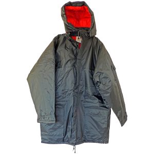 Regen- & Windjacke Blau-Rot Größe XXL