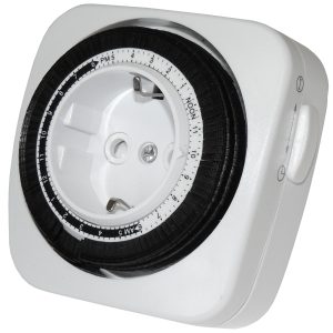 Zeitschaltuhr mechanisch. 24h Timer. 3680W Schaltleistung