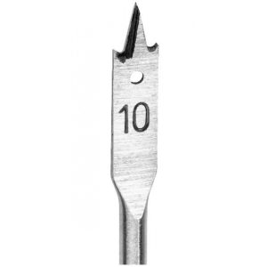 Holzbohrer. Fräsbohrer. Flügelbohrer 10mm x 150mm Sechskant-Schaft