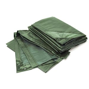 Abdeckplane, Standard, 2 x 3 m, grün Abdeckplane, Standard, 2 x 3 m, grün