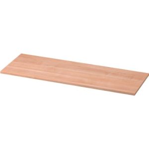Abdeckplatte TOPAS LINE, für Regale und Schränke, B 1205 mm, Nussbaum-Dekor