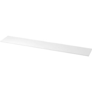 Abdeckplatte TOPAS LINE, für Regale und Schränke, B 2405 mm, weiß
