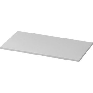 Abdeckplatte TOPAS LINE, für Regale und Schränke, B 805 mm, lichtgrau