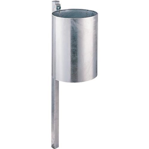 Abfallbehälter m. Befestigungspf., Ø 300 x H 380 mm