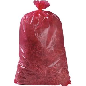 Abfallsäcke Universal HDPE, 120 l, rot Abfallsäcke Universal HDPE, 120 l, rot