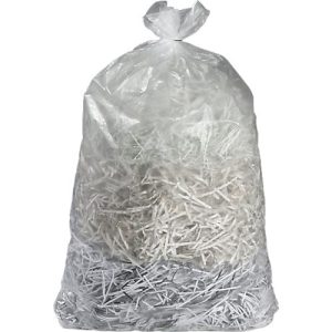 Abfallsäcke Universal HDPE, 120 l, transparent