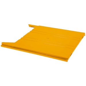 Ablagefach Eichner Flat, für Wandsortierer, Füllhöhe 9 mm, B 240 x T 15 x H 302 mm, gelb