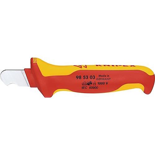 Abmantelungsmesser L.155mm Klingen-L.28mm VDE Mehrkomponentengriff
