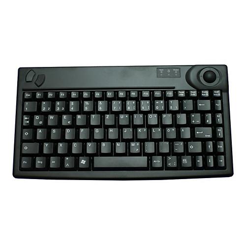 Active Key AK-440-TU - Tastatur - USB - US International - Schwarz