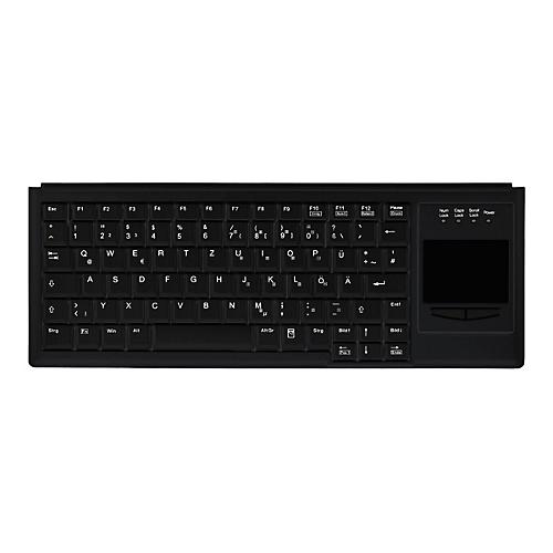 Active Key IndustrialKey AK-4400-G - Tastatur - PS/2 - Deutsch - Schwarz