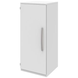 Aktenschrank BARI, 3 OH, 2 Böden, Türanschlag links, B 427 x T 430 x H 1117 mm, weiß Aktenschrank BARI, 3 OH, 2 Böden, Türanschlag links, B 427 x T 430 x H 1117 mm, weiß