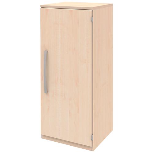 Aktenschrank BARI, 3 OH, 2 Böden, Türanschlag rechts, B 427 x T 430 x H 1117 mm, Ahorn-Dekor
