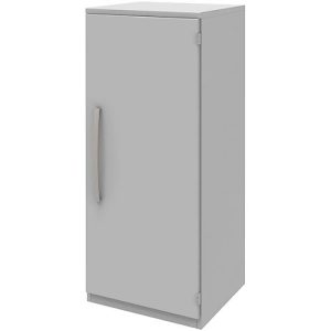 Aktenschrank BARI, 3 OH, 2 Böden, Türanschlag rechts, B 427 x T 430 x H 1117 mm, hellgrau Aktenschrank BARI, 3 OH, 2 Böden, Türanschlag rechts, B 427 x T 430 x H 1117 mm, hellgrau