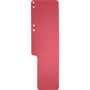Aktenschwänze Exacompta, blanko, B 100 x H 320 mm, mit Seitenfalz, genutet & gelocht, Blauer Engel, Recycling-Karton, rot, 100 Stück Aktenschwänze Exacompta, blanko, B 100 x H 320 mm, mit Seitenfalz, genutet & gelocht, Blauer Engel, Recycling-Karton, rot, 100 Stück