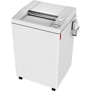 Aktenvernichter Ideal 4005 CC, Partikelschnitt 4 x 40 mm, P-4, 165 l, 39 Blatt Schnittleistung, Auto-Öleinspritzung, weiß