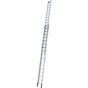 Alu-Seilzugleiter Stabilo, 2teilig, 2×24 Sprossen Alu-Seilzugleiter Stabilo, 2teilig, 2×24 Sprossen