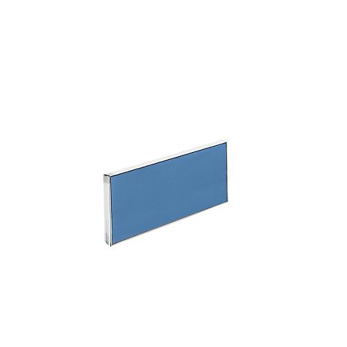 Aluna plus Tisch-Trennwand, 800x400, blau