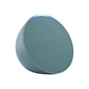 Amazon Echo Pop – Smart-Lautsprecher – Bluetooth, Wi-Fi – App-gesteuert – blaugrün Amazon Echo Pop – Smart-Lautsprecher – Bluetooth, Wi-Fi – App-gesteuert – blaugrün