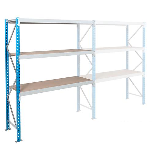 Anbaufeld, Weitspannregal Epsivol, 3 Ebenen, B 2250 x T 1000 x H 2000 mm