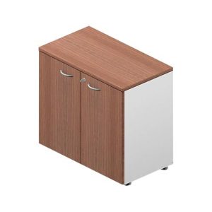 Anstell-Flügeltürenschrank ARLON OFFICE, B 800 x T 450 x H 730 mm, Nuss Canaletto Anstell-Flügeltürenschrank ARLON OFFICE, B 800 x T 450 x H 730 mm, Nuss Canaletto