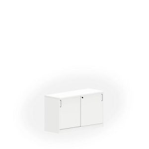 Anstellschiebetürenschrank NEVADA, B 1200 x H 740 mm, weiß