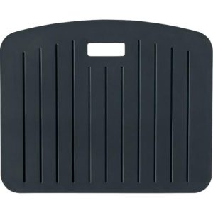 Anti-Ermüdungsmatte Leitz Ergo Cosy, für Steh- oder Sitzarbeitsplatz, kompakt, tragbar, B 457 x T 560 x H 20 mm, Schaumstoff, dunkelgrau