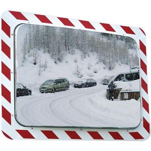 Antifrost-/Antibeschlag-Verkehrsspiegel Vialux, rechteckig
