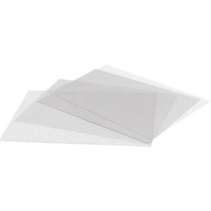 Antireflex-Schutzfolie für wetterfeste Klapprahmen mit Oberprofil 25 mm, Format A0, B 874 x H 1222 mm, Stärke 0,4 mm, PET, transparent