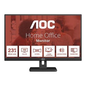 AOC Essential-line 24E3UM/BK – LED-Monitor – 60.5 cm (24′) – 1920 x 1080 Full HD (1080p) @ 75 Hz – VA – 300 cd/m² AOC Essential-line 24E3UM/BK – LED-Monitor – 60.5 cm (24′) – 1920 x 1080 Full HD (1080p) @ 75 Hz – VA – 300 cd/m²