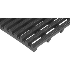 Arbeitsplatzmatte Yoga Roll Oil, 600 mm breit, schwarz Arbeitsplatzmatte Yoga Roll Oil, 600 mm breit, schwarz