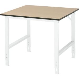Arbeitstisch, MDF-Platte, B 1000 x T 1000 x H 760-1080 mm Arbeitstisch, MDF-Platte, B 1000 x T 1000 x H 760-1080 mm