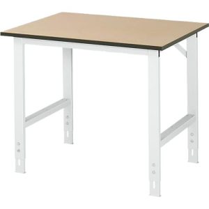Arbeitstisch, MDF-Platte, B 1000 x T 800 x H 760-1080 mm Arbeitstisch, MDF-Platte, B 1000 x T 800 x H 760-1080 mm