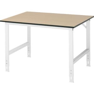 Arbeitstisch, MDF-Platte, B 1250 x T 1000 x H 760-1080 mm Arbeitstisch, MDF-Platte, B 1250 x T 1000 x H 760-1080 mm