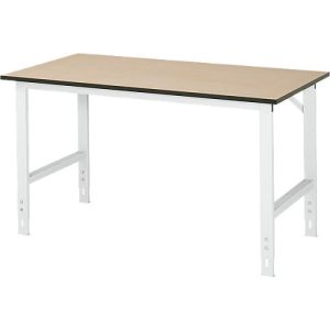 Arbeitstisch, MDF-Platte, B 1500 x T 800 x H 760-1080 mm Arbeitstisch, MDF-Platte, B 1500 x T 800 x H 760-1080 mm