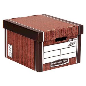 Archivbox BANKERS BOX® Premium Classic, für A4-Formate, stapelbar bis 6 Stück, 100 % Recycling-Karton, B 330 x T 381 x H 254 mm, braun, 5 Stück Archivbox BANKERS BOX® Premium Classic, für A4-Formate, stapelbar bis 6 Stück, 100 % Recycling-Karton, B 330 x T 381 x H 254 mm, braun, 5 Stück