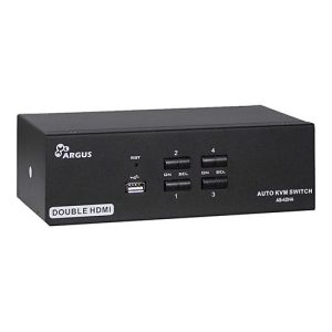 Argus KVM AS-42HA – KVM-/Audio-Switch – 4 Anschlüsse