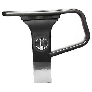 Armlehnen für Drehstuhl Ergo Point, höhenverstellbar, schwarz/chrom Armlehnen für Drehstuhl Ergo Point, höhenverstellbar, schwarz/chrom