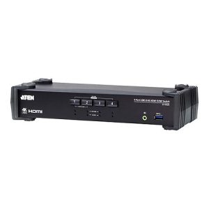 ATEN CS1824 KVMP Switch – KVM-/Audio-/USB-Switch – 4 x KVM/Audio/USB – 1 lokaler Benutzer – Desktop – für VanCryst VS182B