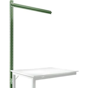 Aufbauportal f. Ansatztisch STANDARD Arbeitstisch-/Werkbanksystem UNIVERSAL/PROFI, 1250 mm, resedagrün
