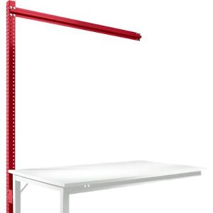 Aufbauportal f. Ansatztisch STANDARD Arbeitstisch-/Werkbanksystem UNIVERSAL/PROFI, 1500 mm, rubinrot